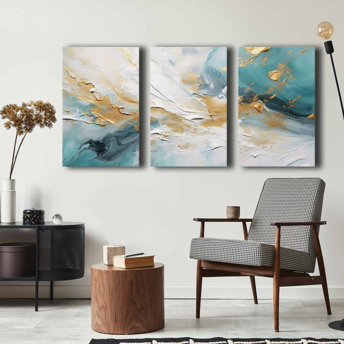 Wallity Conjunto de 3 Lienzos Decorativos 3P4570GSC-012 Multicolor Wallity Conjunto de 3 Lienzos Decorativos 3P4570GSC-012 Multicolor
